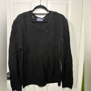 Distressed Topman Sweater